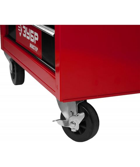 Инструментальные тележки: Тележка инструментальная Зубр Мастер 5 ящиков, 680x330x770мм [38905-5] фотографии