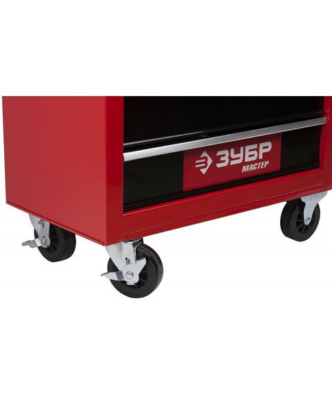 Инструментальные тележки: Тележка инструментальная Зубр Мастер 5 ящиков, 680x330x770мм [38905-5] фотографии