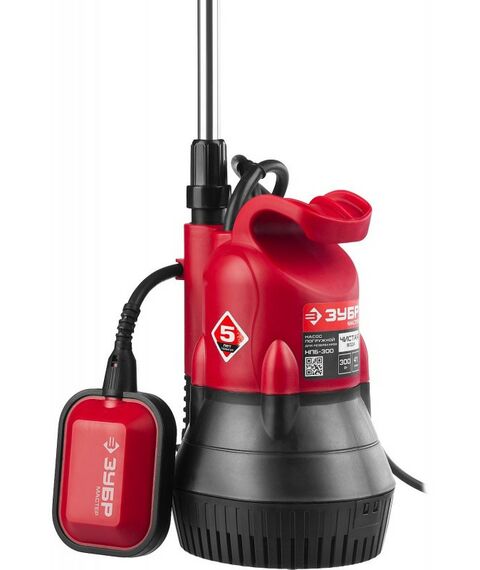 Насосы и насосные станции: Дренажный насос для резервуаров Зубр НПБ-300 300 Вт фотографии