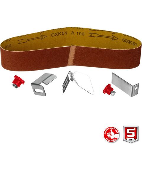 Точильные станки: Заточной станок с шлифовальной лентой Зубр ПТЛ-150 d150 мм, 300 Вт фотографии