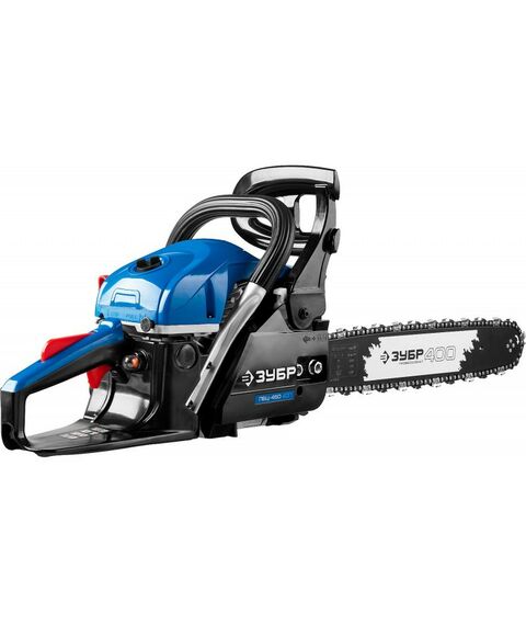 Бензопилы: Бензопила Зубр Профессионал ПБЦ-450 40П 45 см3, 40 см фотографии
