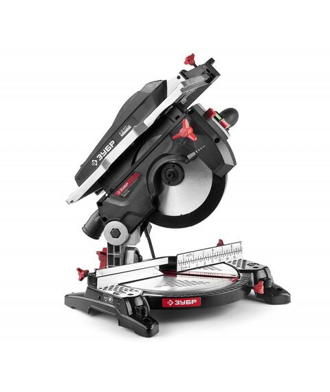 Торцовочные пилы: Пила торцовочная комбинированная Зубр ЗПТК-210-1500 d 210 х 30 мм, 1500 Вт фотографии