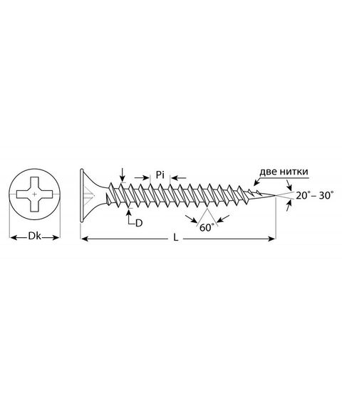 Саморезы: Саморезы СГМ гипсокартон-металл Зубр Профессионал 35 х 3.5 мм 5 800 шт, фосфатированные [4-300010-35-035] фотографии