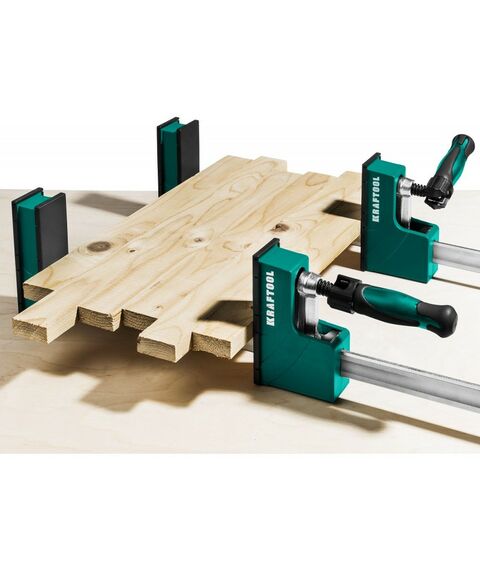 Тиски, струбцины, наковальни, верстаки: Струбцина корпусная KRAFTOOL EK-600/95 600/95 мм [3224-6] фотографии