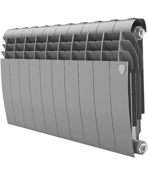 Радиаторы: Радиатор Royal Thermo BiLiner 350 /Silver Satin 10 секций [RTBSS35010] фотографии