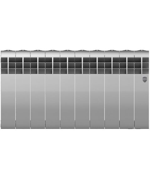Радиаторы: Радиатор Royal Thermo BiLiner 350 /Silver Satin 10 секций [RTBSS35010] фотографии