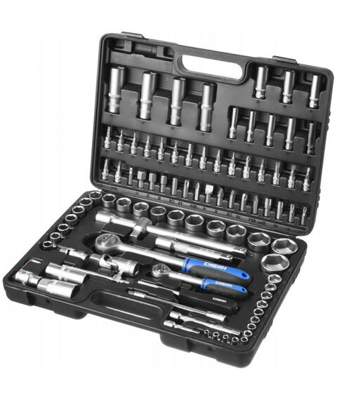 Наборы инструментов и ключи: Универсальный набор инструмента СИБИН 27765-H94 94 предмета [27765-H94] фотографии