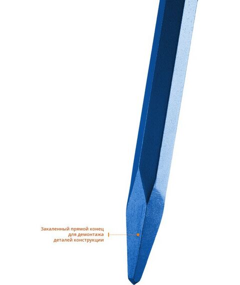 Столярно-слесарный инструмент: Лом монтажный Зубр ТИТАН 1300 мм 25 мм, шестигранный [21805-130] фотографии