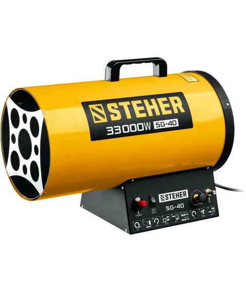 Тепловые пушки: Газовая тепловая пушка STEHER SG-40 33 кВт фотографии