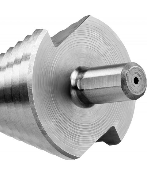 Буры, пики, коронки, сверла: Сверло ступенчатое Зубр 29670-6-52 4-52мм, 12 ступеней, сталь Р6М5 фотографии