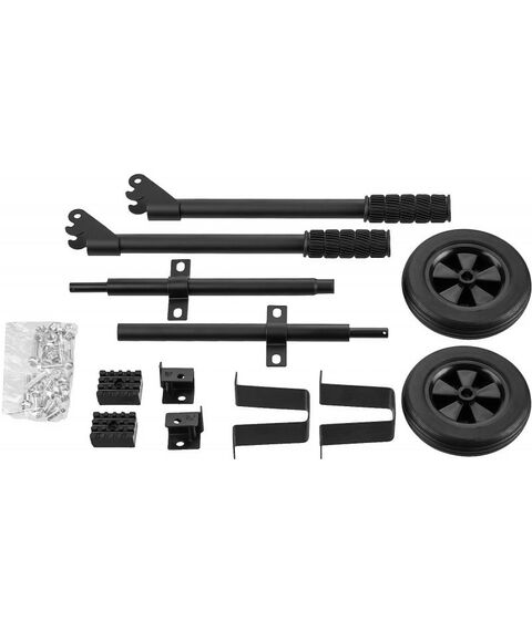 Принадлежности к компрессорам и электростанциям: Набор колес + рукоятка № 2 Зубр НКР-2 для генераторов мощностью свыше 4000 Вт, ЗУБР фотографии