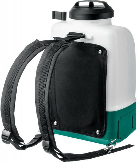 Опрыскиватели садовые: Опрыскиватель аккумуляторный Зубр ОПЛ-10-41 10 л бак, 1 АКБ (4Ач), Li-Ion 18В фотографии