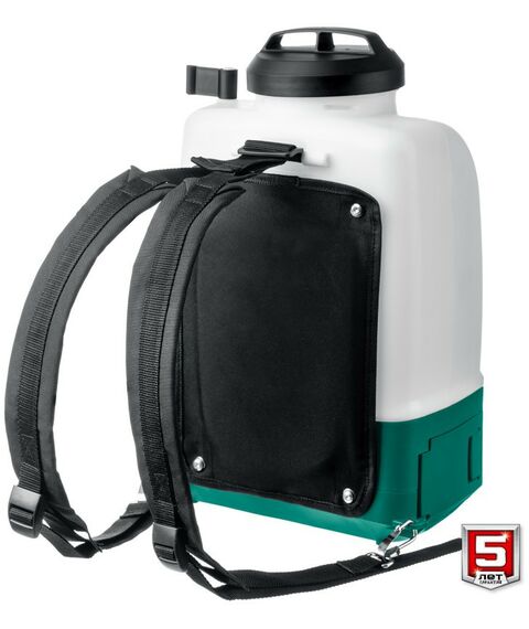 Опрыскиватели садовые: Опрыскиватель аккумуляторный Зубр ОПЛ-10 10 л бак, без АКБ, Li-Ion 18В фотографии