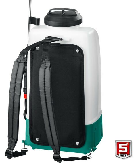 Опрыскиватели садовые: Опрыскиватель аккумуляторный Зубр ОПЛ-15 15 л бак, без АКБ, Li-Ion 18В фотографии