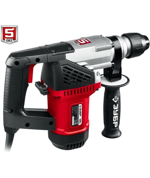 Перфораторы: Перфоратор Зубр ПВ-28-1000 1000 Вт, 28 мм, SDS Plus фотографии