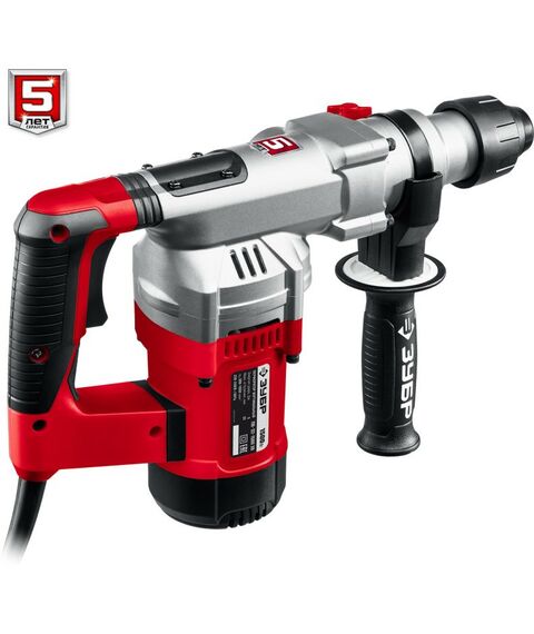 Перфораторы: Перфоратор Зубр ПВ-32-1500 ЭВ 1500 Вт, 32 мм, SDS Plus фотографии