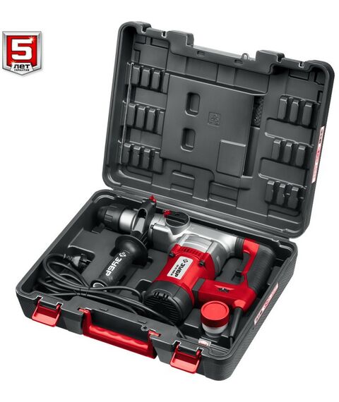 Перфораторы: Перфоратор Зубр ПВ-32-1500 ЭВ 1500 Вт, 32 мм, SDS Plus фотографии