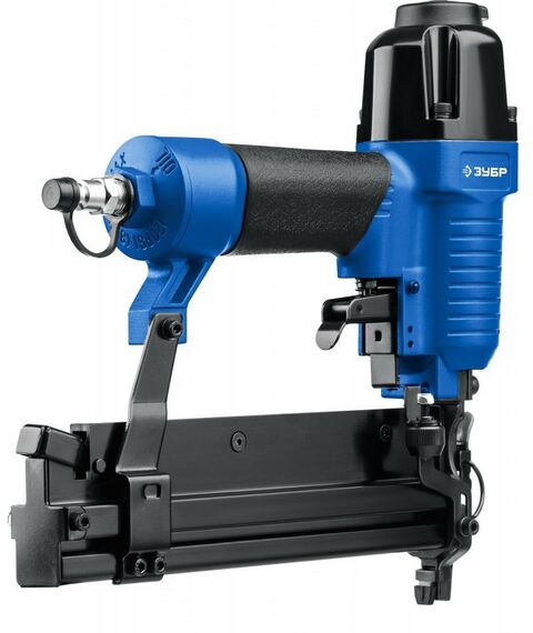 Гвоздезабиватели: Пневматический нейлер-степлер (гвозде/скобозабиватель) 2-в-1 Зубр Профессионал Т55/300 скобы тип 55 (16-40мм) и гвоздей 300 (10-50 мм) [31937] фотографии