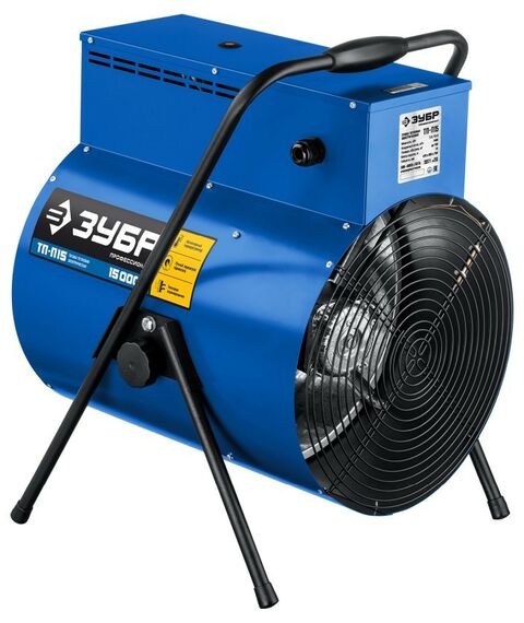 Тепловые пушки: Электрическая тепловая пушка Зубр Профессионал ТП-П15 15 кВт фотографии