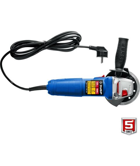 Угловые шлифмашинки (болгарки): УШМ Зубр Профессионал УШМ-П125-1500 ЭПСТ 125 мм, 1500 Вт, с регулировкой оборотов, компакт фотографии