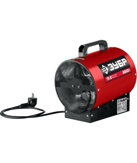 Тепловые пушки: Электрическая тепловая пушка Зубр ТП-2 2.2 кВт фотографии