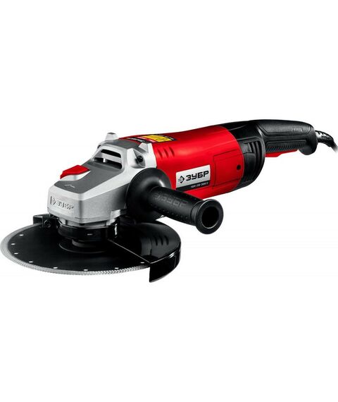 Угловые шлифмашинки (болгарки): УШМ (болгарка) Зубр УШМ-230-2605 П 230 мм, 2600 Вт, компакт фотографии
