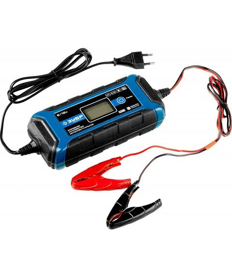 Зарядные и пуско-зарядные устройства: Зарядное устройство Зубр ЗУ-120 6/12 В, 4А [59300] фотографии