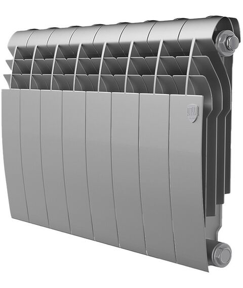 Радиаторы: Радиатор Royal Thermo BiLiner 350 /Silver Satin 8 секций [RTBSS35008] фотографии