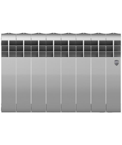 Радиаторы: Радиатор Royal Thermo BiLiner 350 /Silver Satin 8 секций [RTBSS35008] фотографии