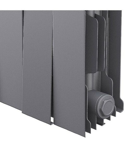 Радиаторы: Радиатор Royal Thermo PianoForte 200 /Silver Satin 16 секций [RTPSS20016] фотографии