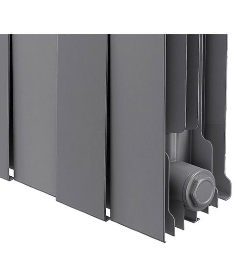 Радиаторы: Радиатор Royal Thermo PianoForte 300 /Silver Satin 16 секций [RTPSS30016] фотографии