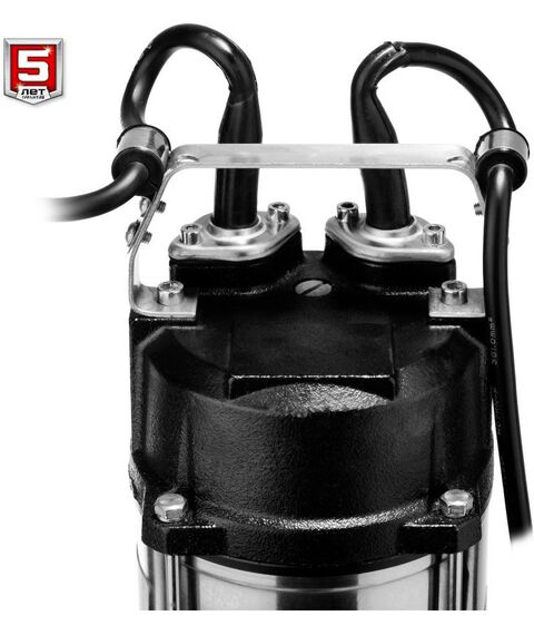 Насосы и насосные станции: Фекальный насос с режущим механизмом Зубр НПФ-1350-Р 1350 Вт фотографии