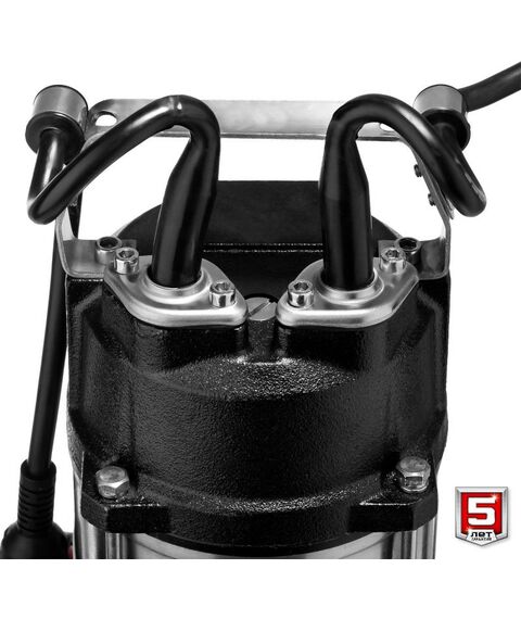 Насосы и насосные станции: Фекальный насос с режущим механизмом Зубр НПФ-1350-Р 1350 Вт фотографии