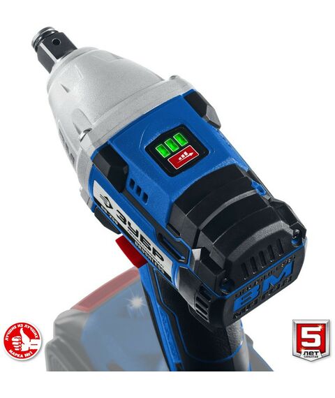 Гайковерты, отвертки: Бесщеточный гайковерт Зубр Профессионал GB-250 20В, без АКБ, в коробке фотографии