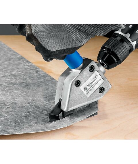 Ножницы по металлу: Насадка-ножницы для реза листового и гофрированного металла Зубр Турбо-Ножницы [23292] фотографии