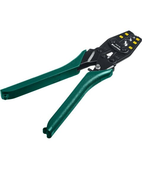 Электромонтажный инструмент: Пресс-клещи усиленные KRAFTOOL PKF-16 для медных наконечников и гильз [45466] фотографии