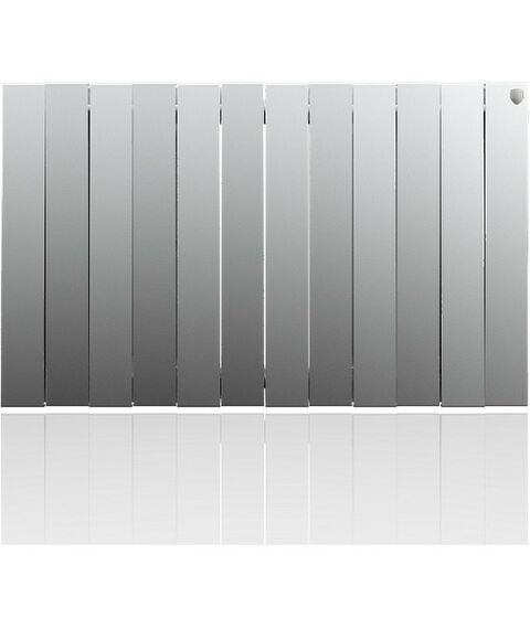 Радиаторы: Радиатор Royal Thermo PianoForte 500 new/Silver Satin 12 секций [RTPNSS50012] фотографии