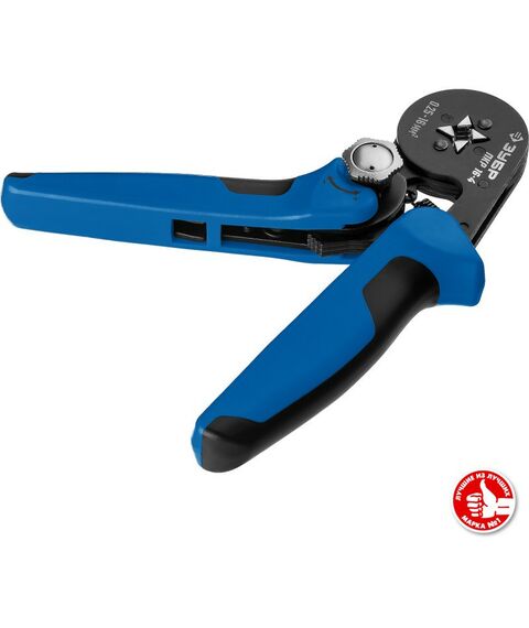 Электромонтажный инструмент: Пресс-клещи для втулочных наконечников Зубр Профессионал ПКР-16-4 0.25 - 16 мм.кв [22693] фотографии