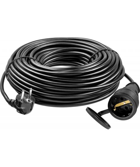 Удлинители электрические: Силовой удлинитель-шнур Зубр Профессионал ПВС 315-Ш ПВС 3х1.5 30 м 3500Вт IP44 [55020-30] фотографии