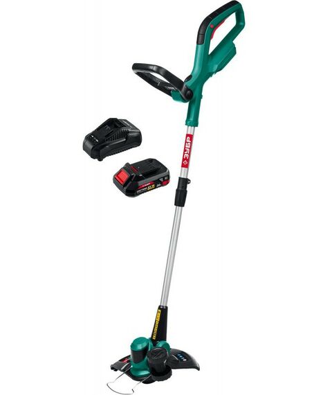 Триммеры: Аккумуляторный триммер Зубр ТА-185-21 18В, 1 АКБ (2Ач) фотографии