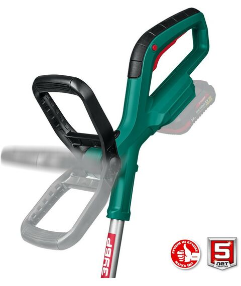 Триммеры: Аккумуляторный триммер Зубр ТА-185 18В, без АКБ фотографии