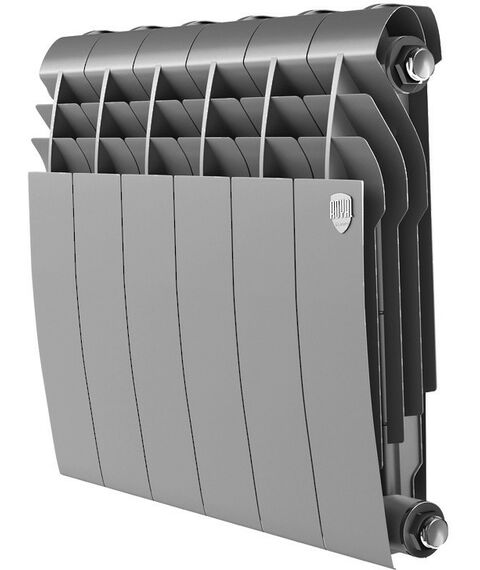 Радиаторы: Радиатор Royal Thermo BiLiner 350 /Silver Satin 6 секций [RTBSS35006] фотографии
