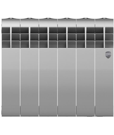 Радиаторы: Радиатор Royal Thermo BiLiner 350 /Silver Satin 6 секций [RTBSS35006] фотографии