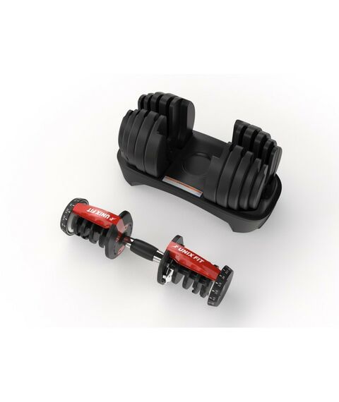 Гантели: Гантель со ступенчатой регулировкой UNIXFIT 24 кг фотографии