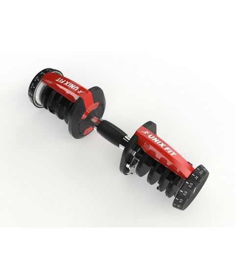 Гантели: Гантель со ступенчатой регулировкой UNIXFIT 24 кг фотографии