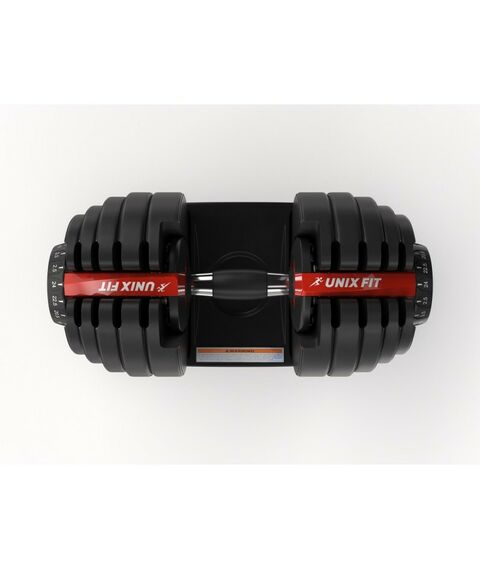 Гантели: Гантель со ступенчатой регулировкой UNIXFIT 24 кг фотографии