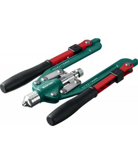 Заклепочники: Комбинированный заклепочник складной KRAFTOOL Combo3-M12 в кейсе [31182_z01] фотографии
