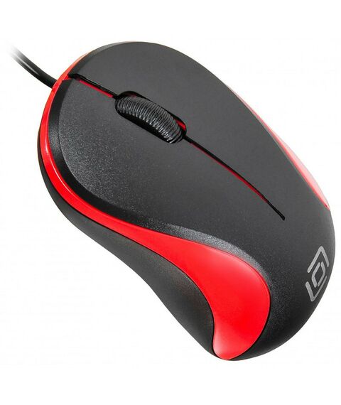 Мыши: Мышь Oklick 115S черный/красный оптическая 1000dpi USB для ноутбука 2but [711637] фотографии