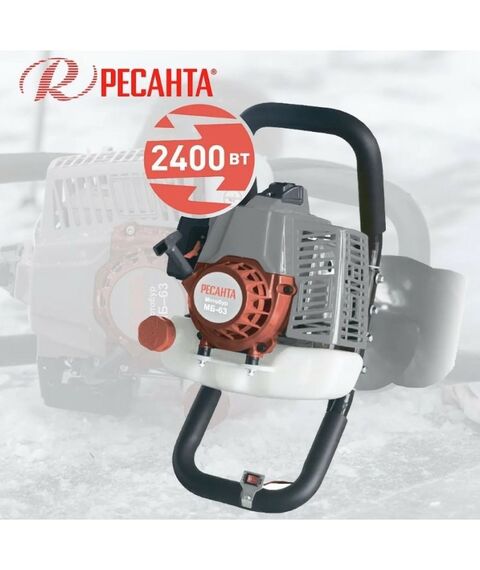 Мотобуры: Мотобур РЕСАНТА МБ-63 без шнека фотографии