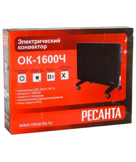 Конвекторы: Конвектор РЕСАНТА ОК-1600Ч фотографии